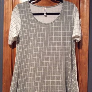 Lularoe gray two toned irma